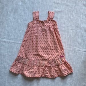Girls Naartjie peach sundress
